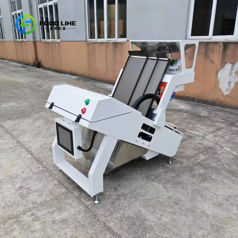 Customized Automatic Rice Grain Color Sorter, High-Precision Sorting Machine for Parcel, Barcode & Weight Recognition