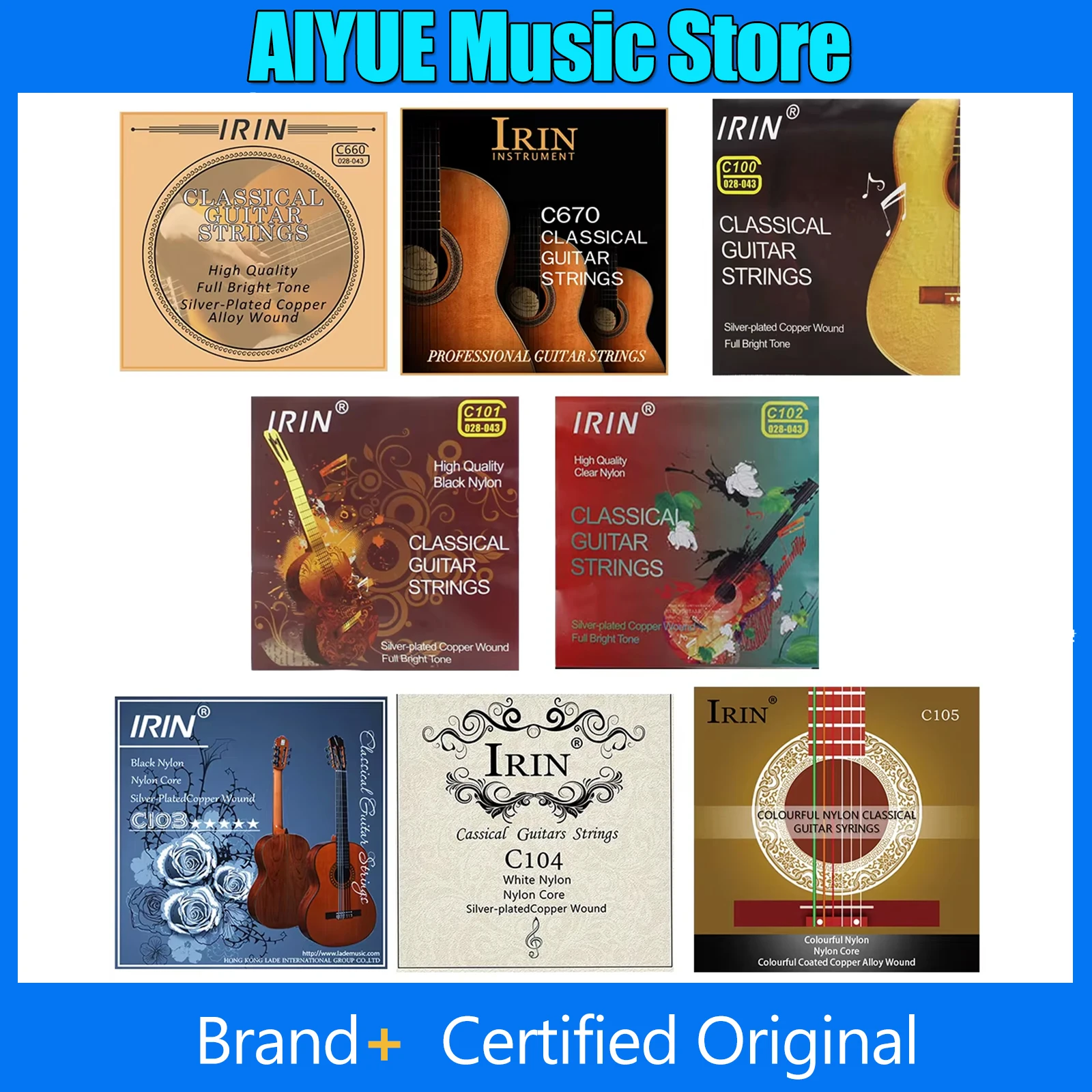 6 Pcs Classical Gui…