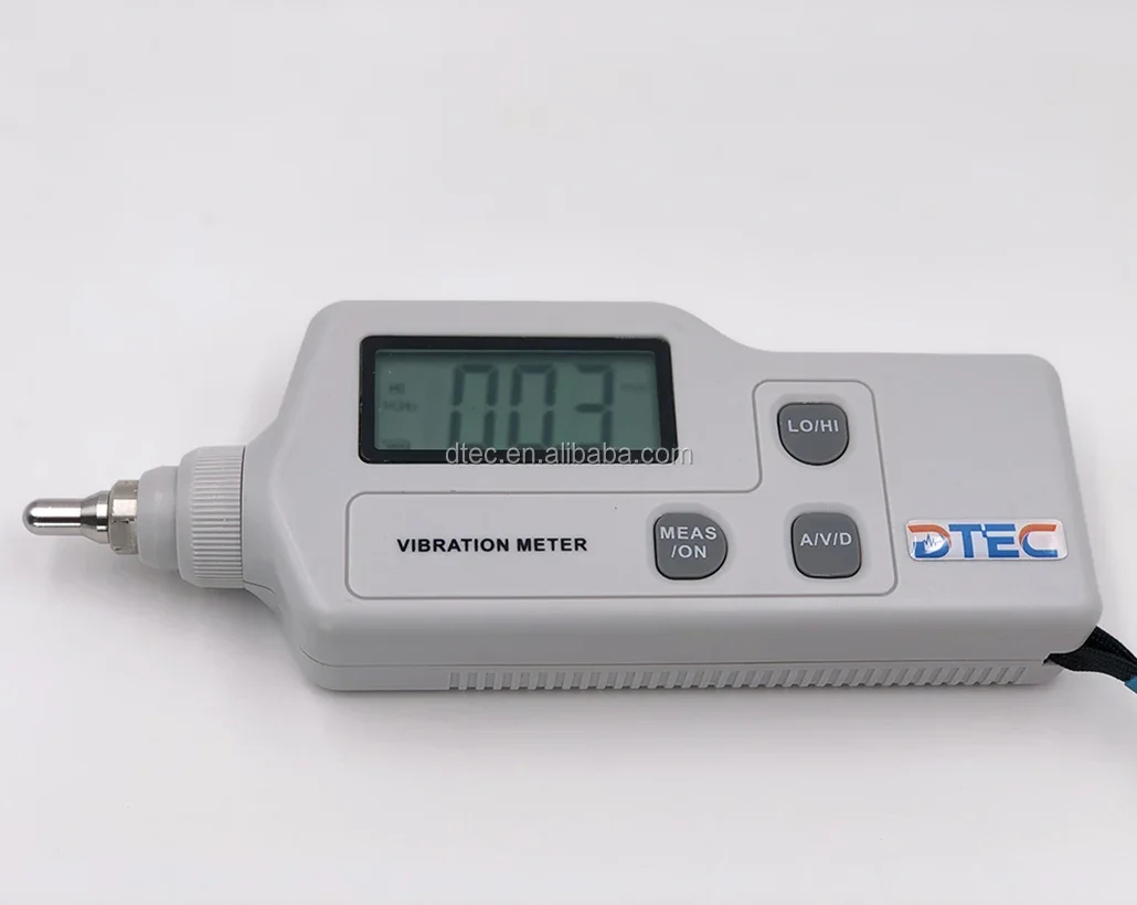 DTEC AS63A Vibration Meter high accuracy vibration tester Motor probe detector vibration