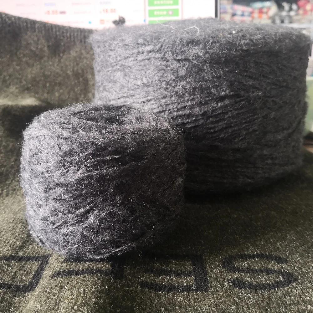 Thick Wool Acrylic Mohair Bulky Yarn for Knitting Chunky Crochet Thread Craft, Scarf Sweater Hat Doll Sock 100/Ball