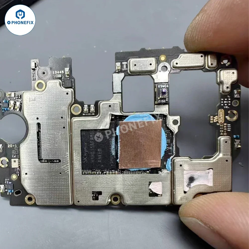 Phonefix 100 peças almofada térmica gpu cpu dissipador de calor almofada de silicone condutora de resfriamento almofadas térmicas de alto desempenho espessura de vários tamanhos