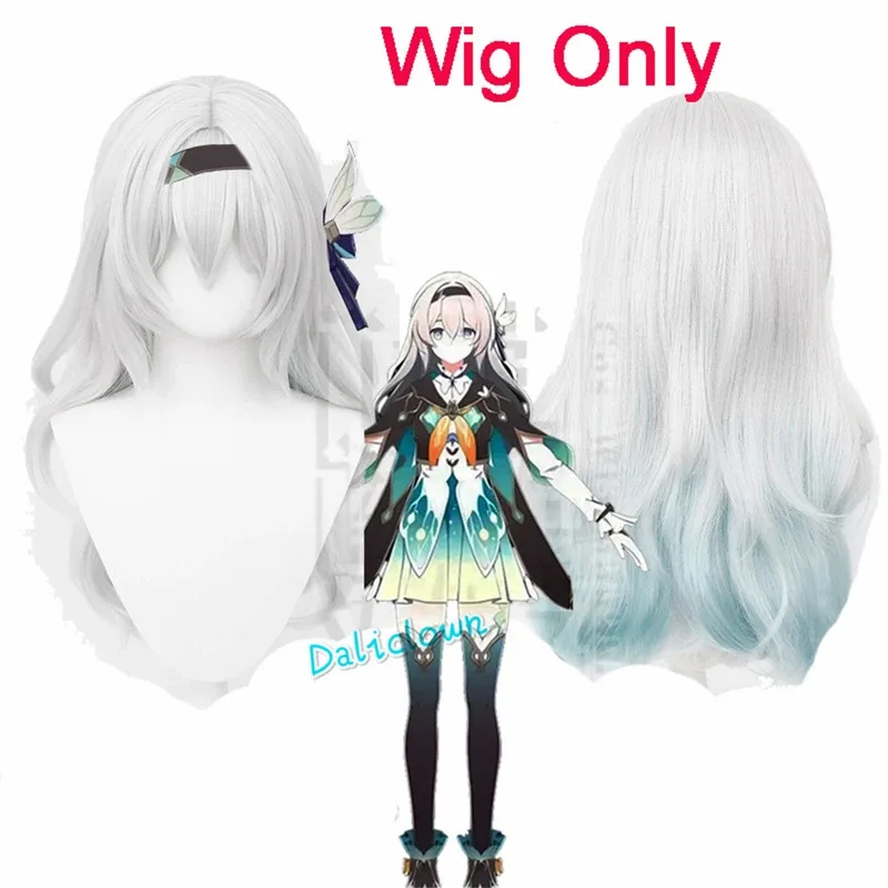 Honkai Star Rail Firefly карнавальный костюм парик комплект обуви аниме игра женский косплей костюм на Хэллоуин