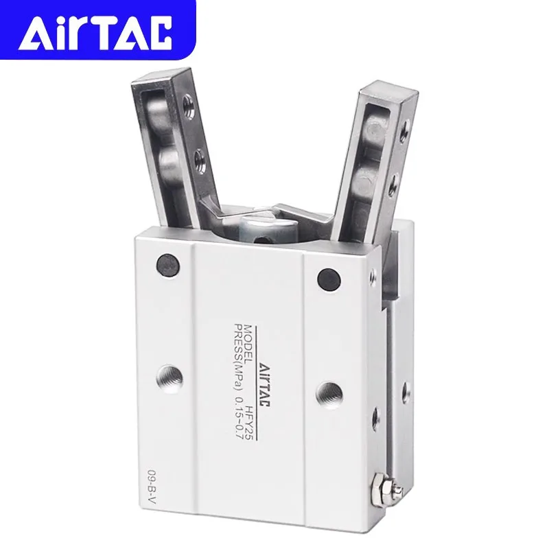 

AIRTAC Original HFY Pneumatic Y-Shaped Air Finger Angle Style Cylinder HFY6 10 16 20 25 32 Air Gripper Double Acting