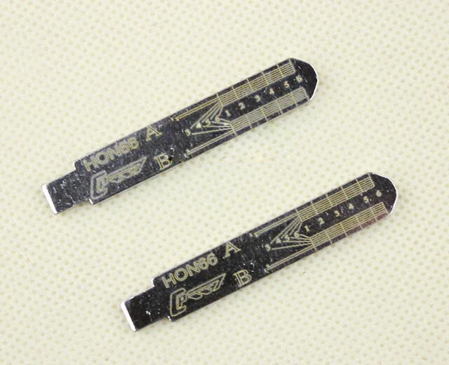 10pcs/lot LISHI HU66 HU64 HU100 hu101 NSN14 HON66 Engraved Line Key Blade