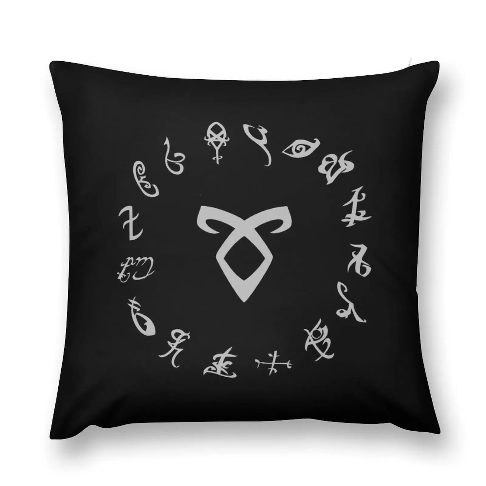 

All Runes Symbol - Shadowhunters Throw Pillow bed pillows Cushion Cover For Sofa Cushions Cover Couch Cushions pillow