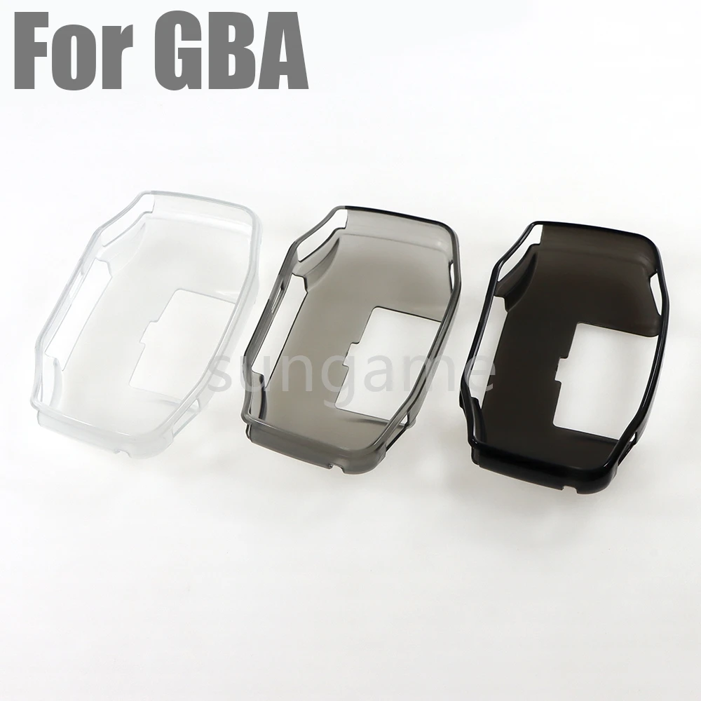 10pcs TPU Clear Transparent Protective Case Shell for Game Boy Advance GBA Console Cover