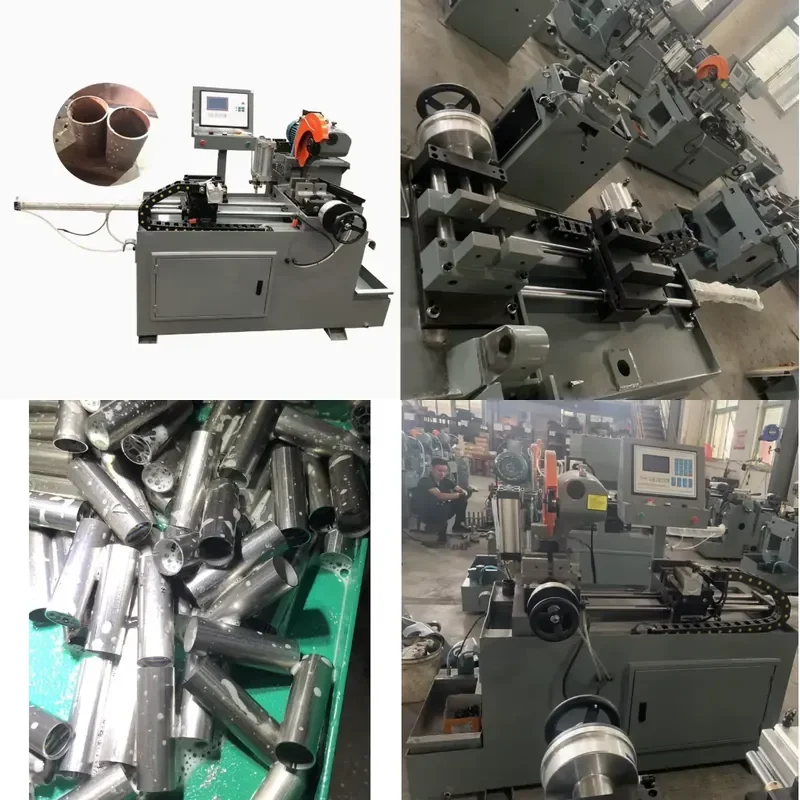 Hot Selling Automatic Pneumatic Feeding Pipe Cutting Machine Track Metal Circular Saw for Industrial Use