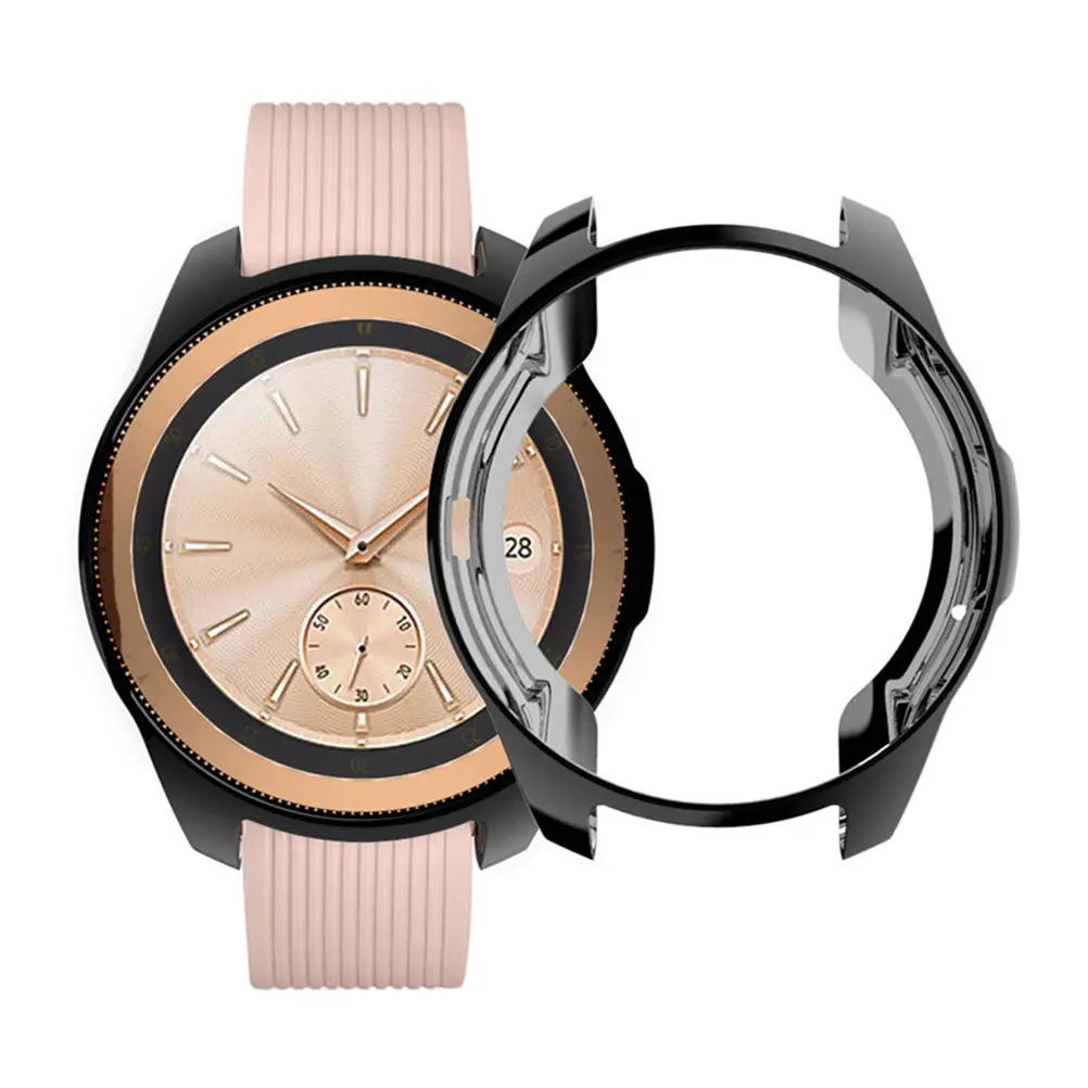 

3Pcs Hollow Out Electroplated Tpu Watch Case Cover 46Mm Anti-Drop Protective Frame Cover Compatible for Galaxy Watch Shockproof