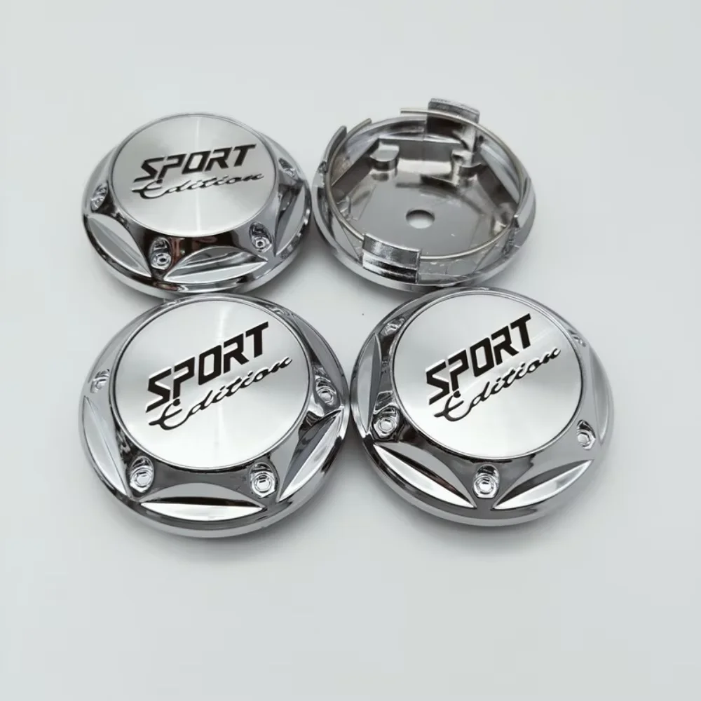 

4pcs/Lot ABS 68mm Wheel Center Caps With 45mm SPORT EDITION Emblem Logo Stickers Styling Accessories For Rim Hubcaps Cover Badge