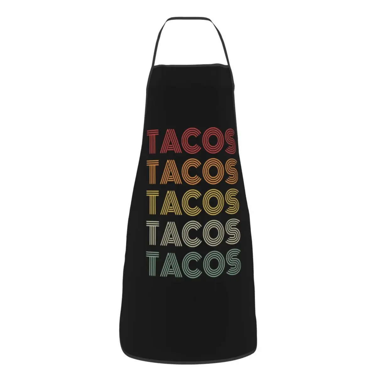 Tacos Aprons Chef Cooking Cuisine Tablier Waterproof Bib Kitchen Cleaning Pinafore for Women Men Painting