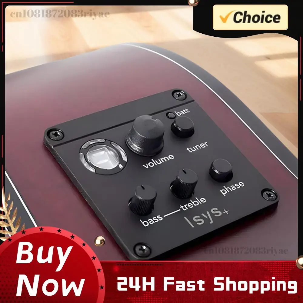 

Acoustic Guitar Pickup Acoustic Guitar Preamp Classic Acoustic Guitar EQ Tuner Piezo Pickup EQ Equalizer for Fishman ISYS+