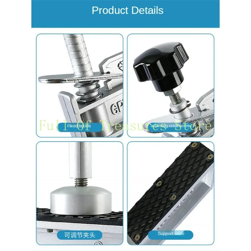 Imagem -04 - Impermeável Pedra Mitre Clamp Ângulo Direito de Emenda Instalação gf Clamp Mármore Pedra Bancada 90 Graus 45