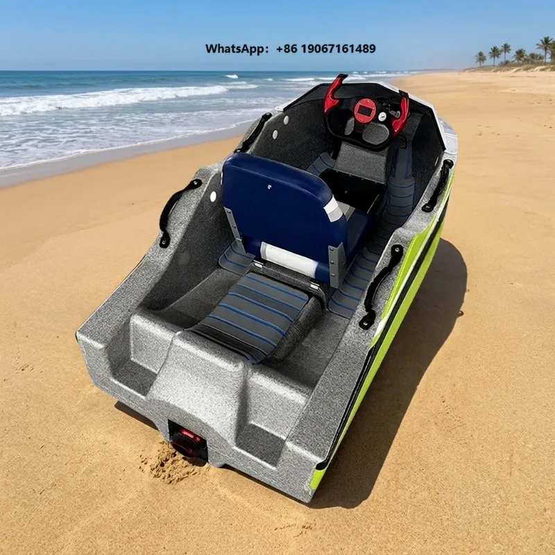 Water Drift Electric Go Kart Boat | 18KW High Power Jet Ski Boat 1-Seater |   Luxury Unsinkable for Lake Sea Rental xgz