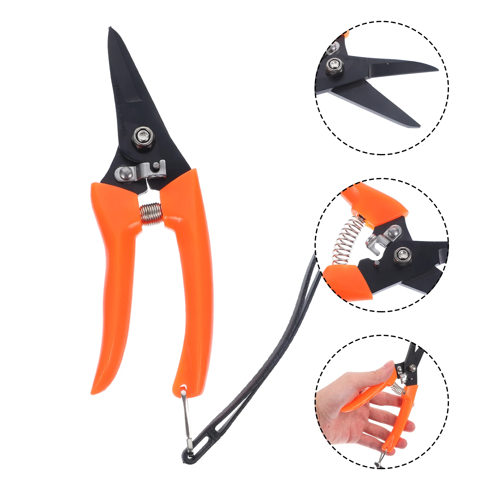 

2pcs Goat Hoof Trimmer Stainless Steel Durable Safe Long Time Use Trim Pruner Garden Clipper Tool Kit Plants Shears