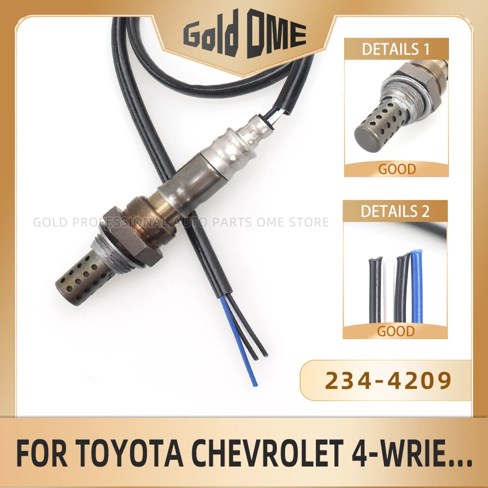 

Oxygen Sensor Wideband O2 Sensors Car Air Fuel Ratio Lambda Probe For Toyota Chevrolet 4-Wrie Universal 234-4209 2344209