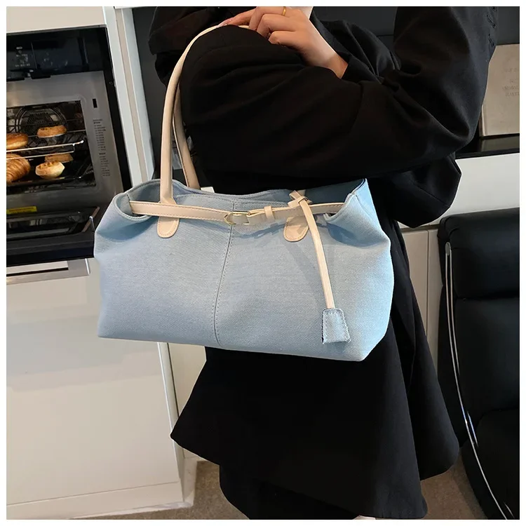 Fashionable Versatile Casual Large-Capacity Shoulder Bag for Women description 32