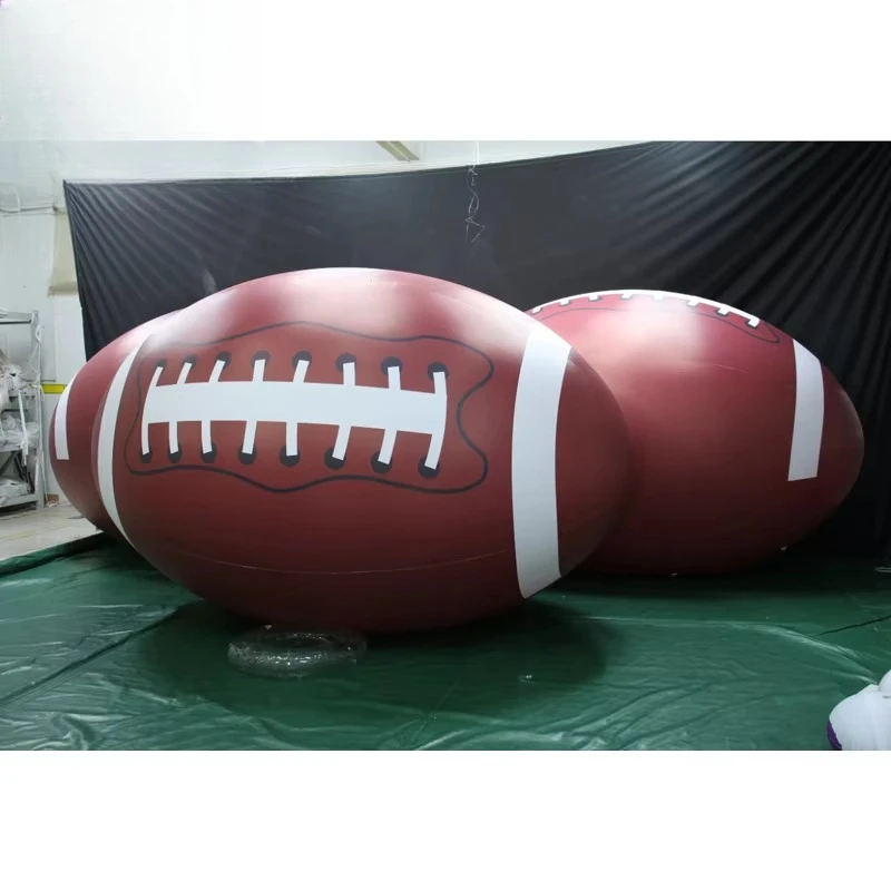 Giant inflatable rugby ball, inflatable football sports game, inflatable rugby