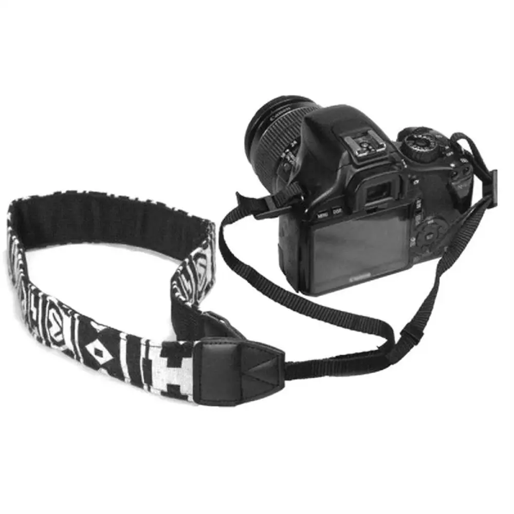 Durable Universal SLR DSLR Adjustable Anti-slip Camera Neck Belt Camera Shoulder Strap Vintage Cameras Strap