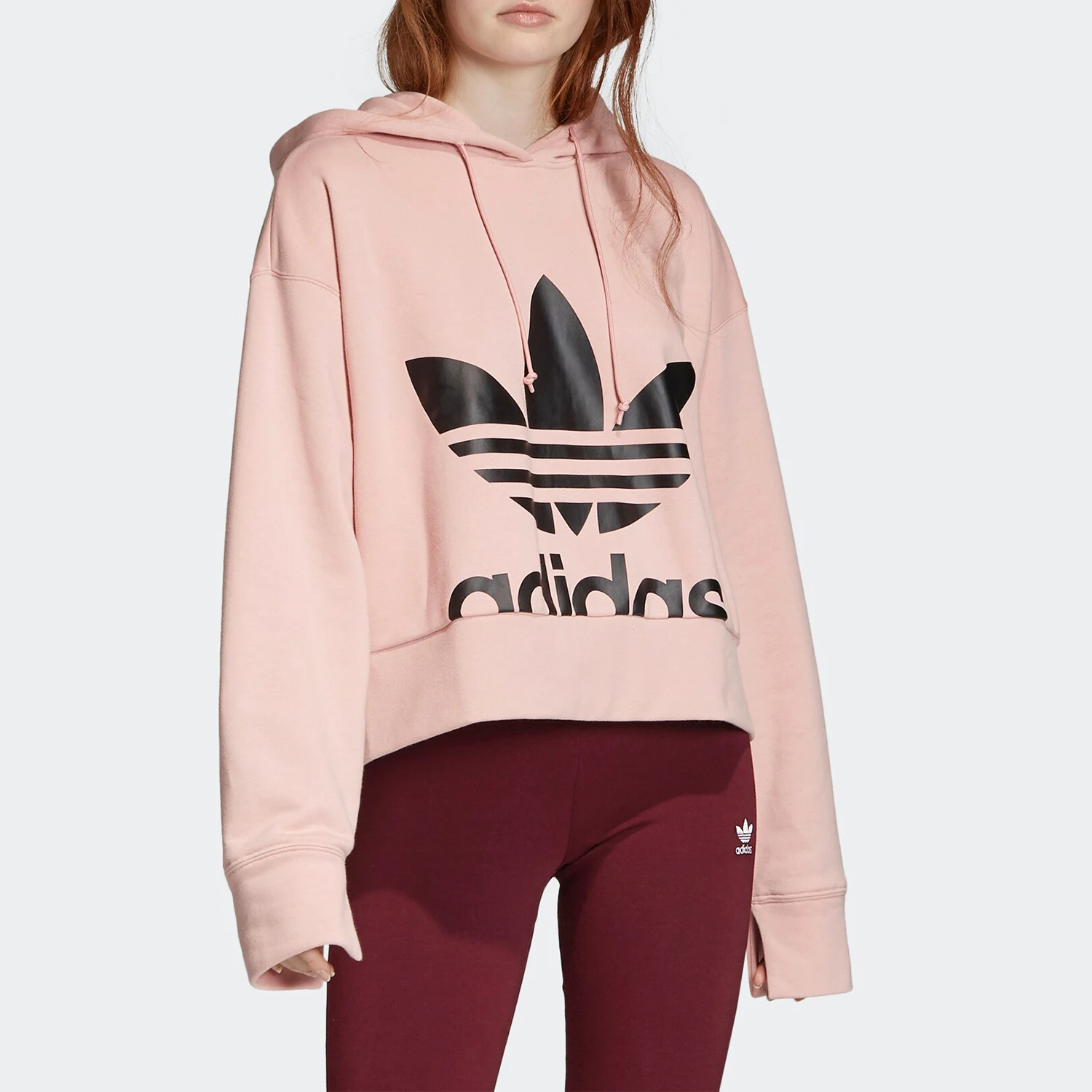 

Женская толстовка Adidas Authentic New Season Trefoil HOODIE ED2186