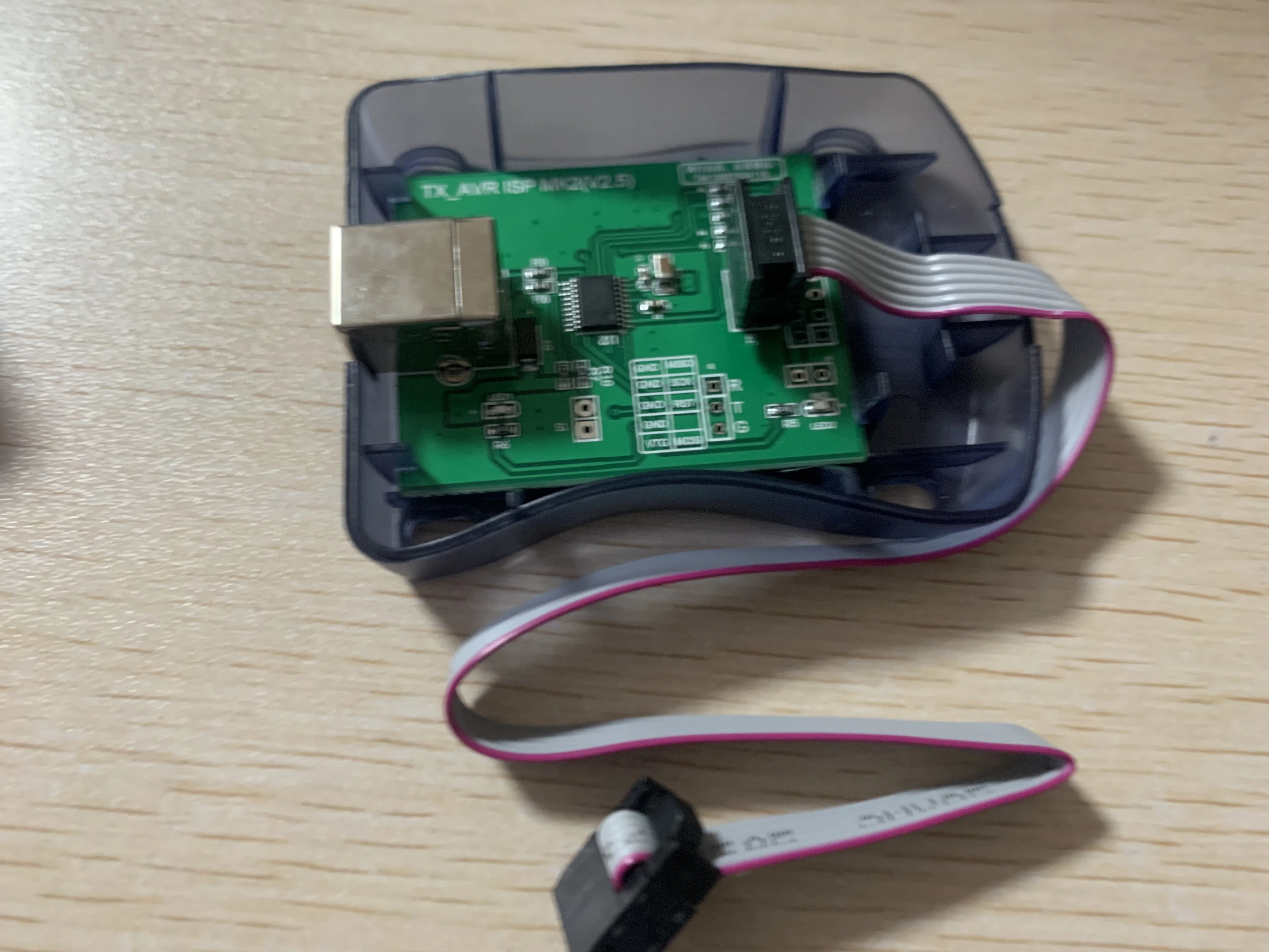 1 مجموعة AVRISP STK500 AVR مبرمج USB Atmaga Attiny AVR ISP MKII XP2 AVR ISP mk2 USB AVRISP مبرمج داخل النظام يدعم AVR