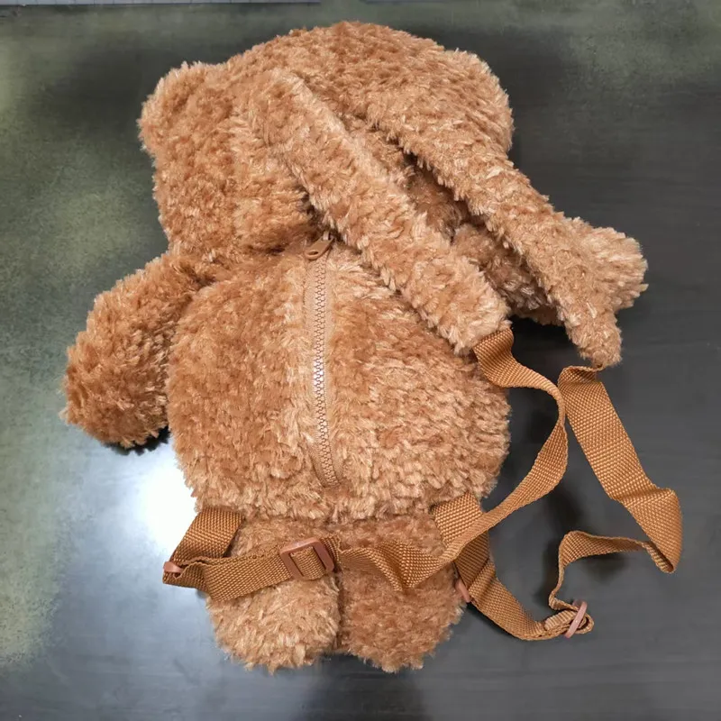 1 Pcs Universal Studios Despicable Me Minions Tim Bobs Urso Brinquedo de Pelúcia Mochila Bolsa