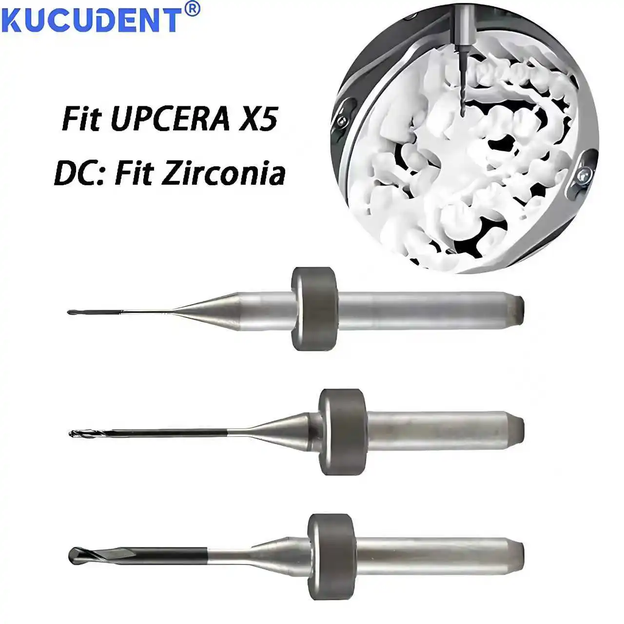 

Стоматологические фрезерные боры, дрель постоянного тока с алмазным покрытием, подходят для машины Amann Girrbach D3, шлифовальные инструменты CAD CAM, стоматология