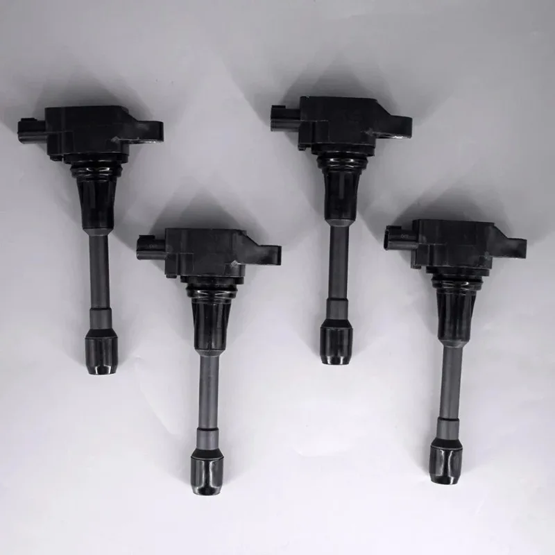 High quality New For 1/4Pcs 22448JA00C Car Ignition CoilNissan TIIDACubeAltimaX-TrailRogueVersa Sentra Qashqai Infiniti M56 FX50