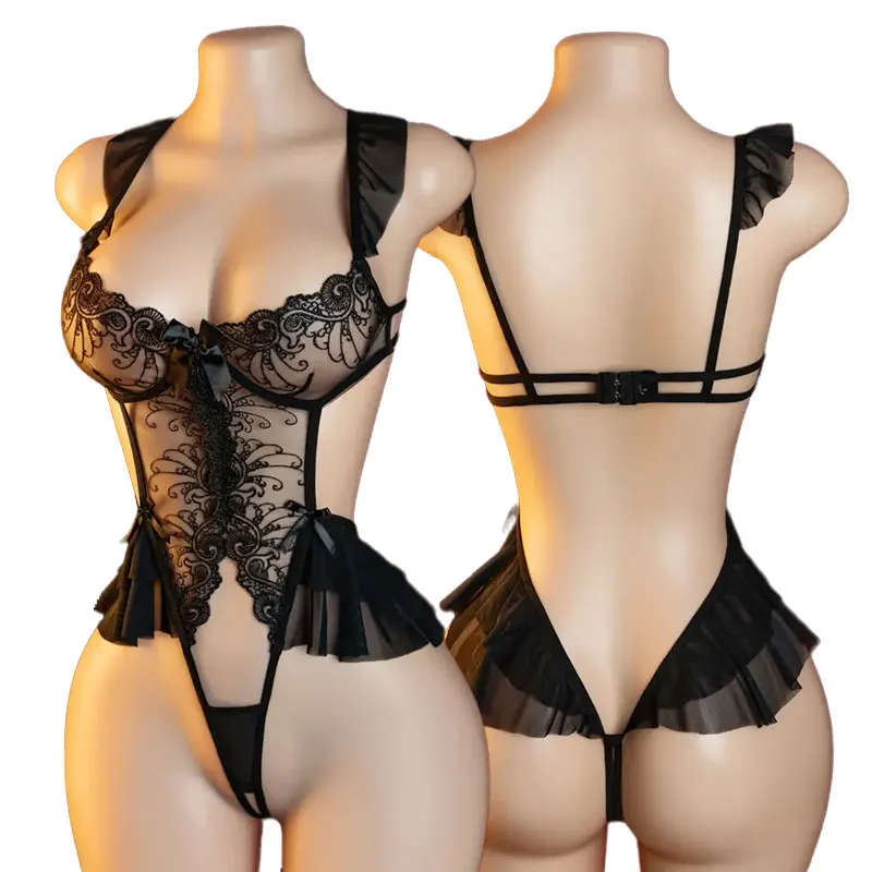 

Сексуальное женское белье больших размеров S, M, L, XL, 2XL, 3XL: тедди, бебидоллы, боди, экзотические пижамы, с глубоким V-образным вырезом, на бретельках, с открытым бюстгальтером