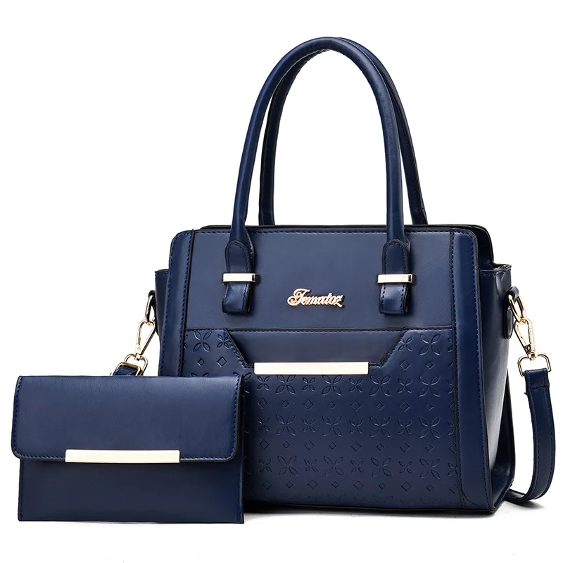 

Classic retro women's handbag fashionable versatile shoulder bag luxury brand designer crossbody bag commuting tote bag+wallet