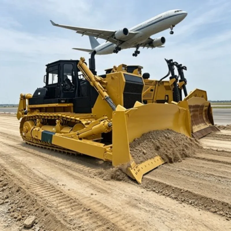 SD32 Crawler Dozer Bulldozer Earthmoving Equipment 320HP Heavy Dozer Machine for Quarry Land Development Work Operation