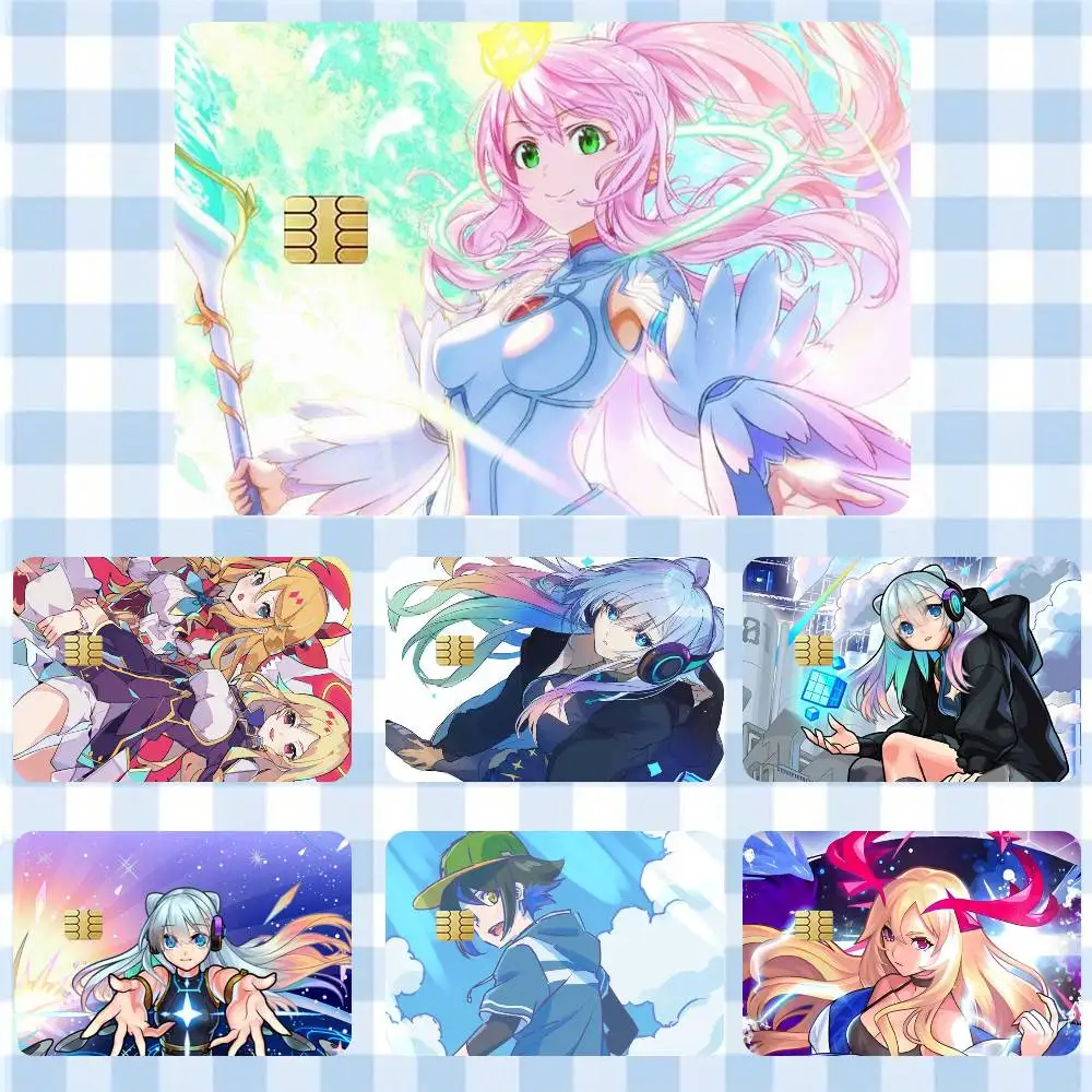 

Monster Strike Game Sticker Film Tape Skin for Credit Card Debit Card Cartoon Waterproof Stickers