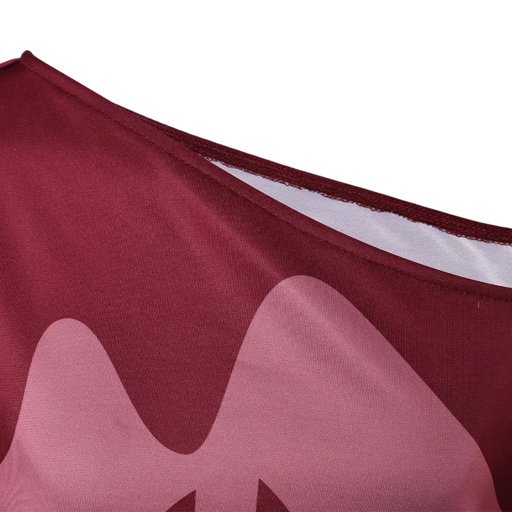 أزياء Helluva أنيمي بوس التأثيرية Stolas Goetia تمويه بيجامات نسائية قميص الدب باو الهالوماس ملابس لعب الأدوار للكرنفال