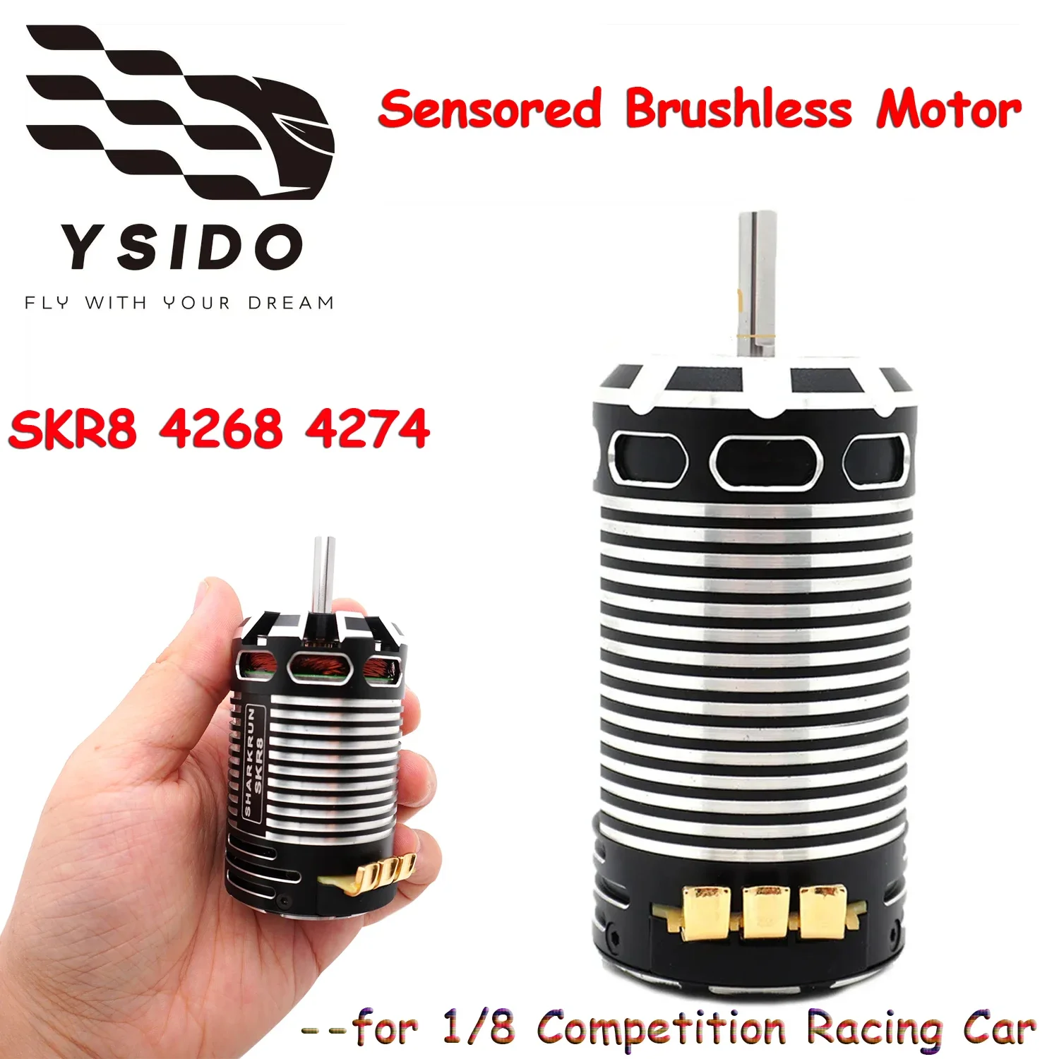 1/8 RC Car Competition Racing Motor 4268 4274 Sensored Brushless Motor for Remote control  On-Road Monster Off-Road Truck