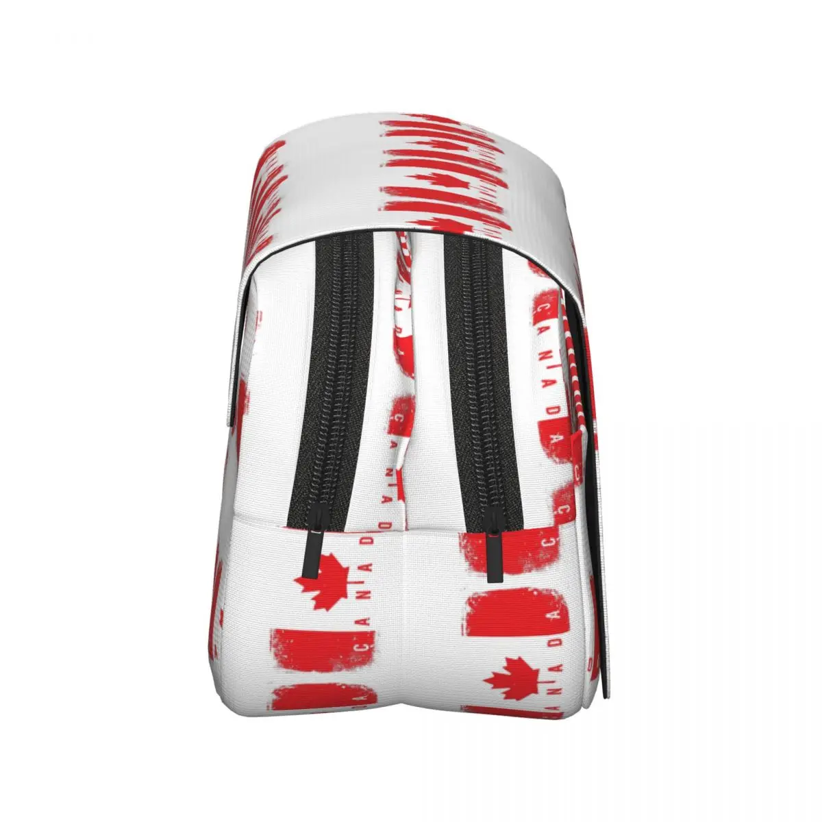 Canada Flag Pencil Cases Pencil Pouch Hard Shell Leather Big Capacity Pen Box Pencil Bag for Students School