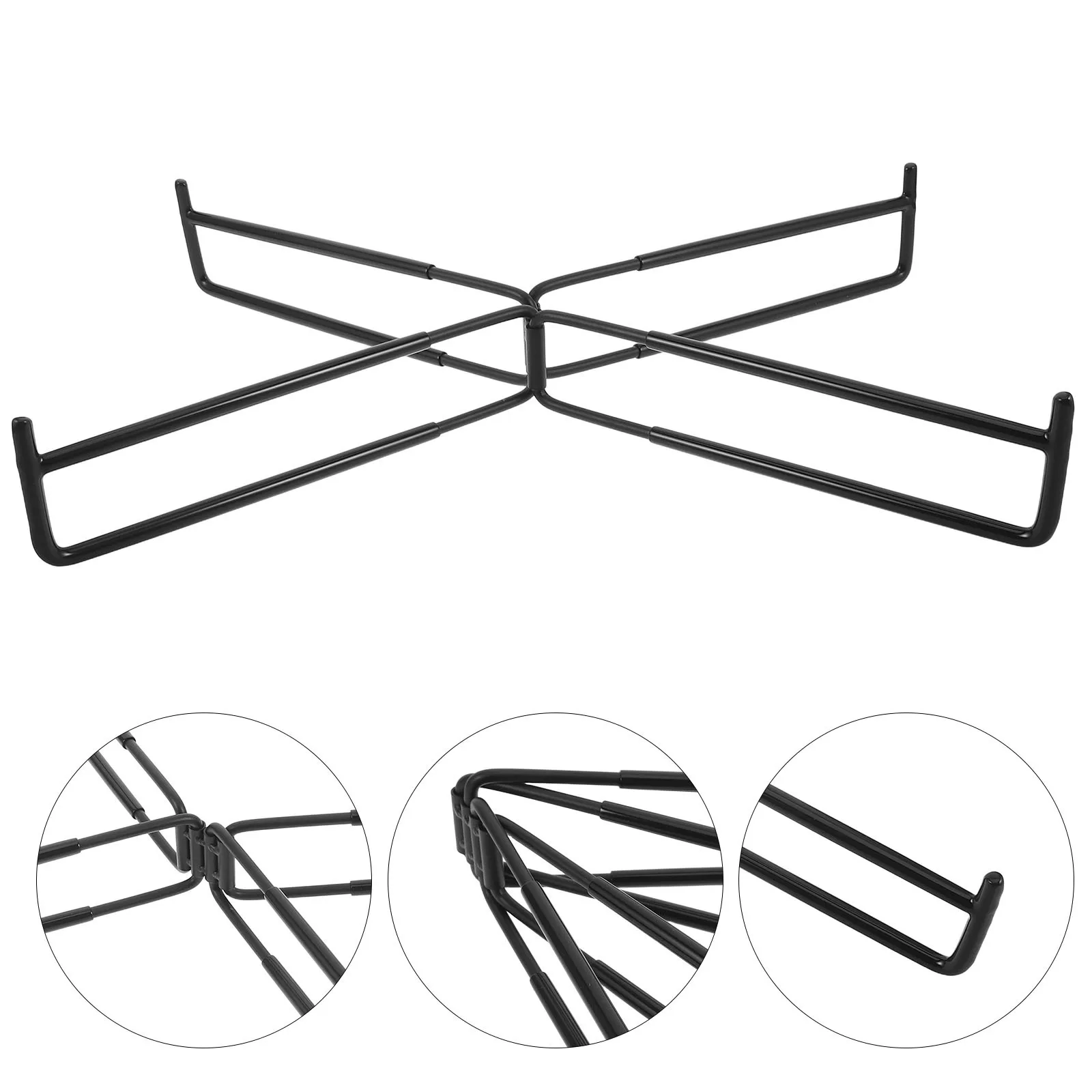 

Foldable Iron Cooler Stand Portable Picnic Outdoor Camping Hiking Camping Water Cooler Stand Iron Folding Rack