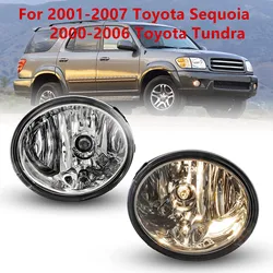 Case for Toyota Sequoia fog light 2001 2002 2003 2004 2005 2006 2007 halogen fog lamp bulb HB4 12V 51W with wiring kit & switch