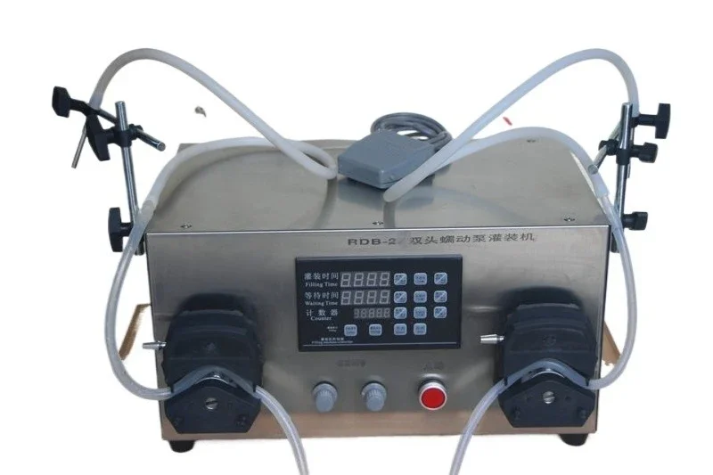 Double channel snail powder oil seasoning soup double mixing soup machine peristaltic pump liquid dispensing machine