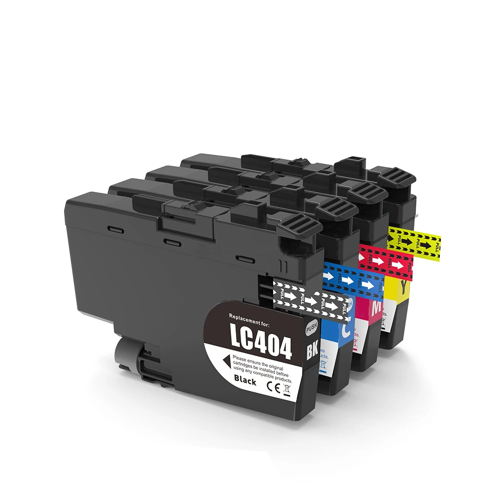 LC404 Compatible Cartridge With Full Dye Ink For Brother MFC-J1205W MFC-J1215W Printers