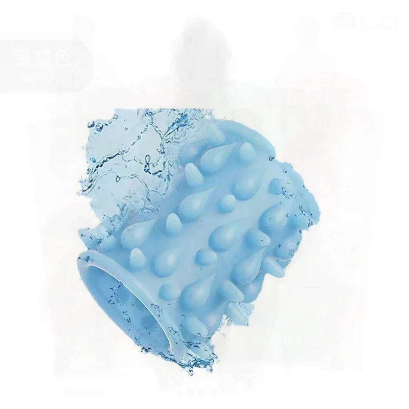 الحس السادس كويست إعصار الذئب قفل حلقة 1 الرجال TPE تأخير جسدي التحكم اليدوي لعبة الجنس مع جزيئات سبايك للبالغين #1