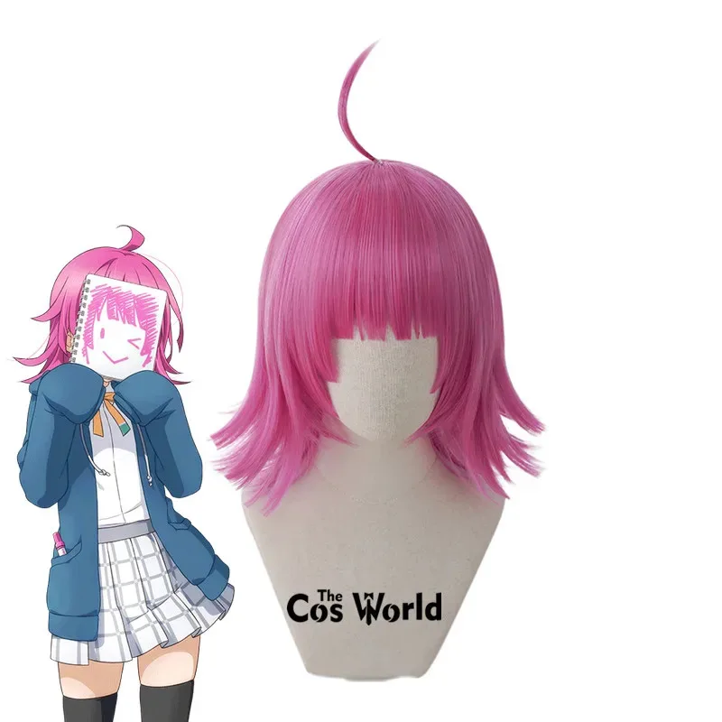 

Love Live Nijigasaki Tennoji Rina 30cm Short Anime Cosplay Wigs Fiber Heat Resistant Synthetic Hair + Wig Cap