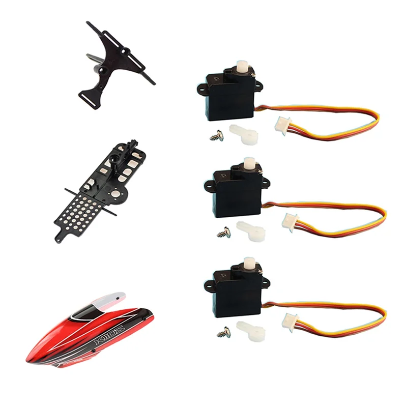 BEDW-2 Set XK K110 Upgrade K110S Canopy Servo Main Frame And Servo Plate For Wltoys XK K110 K110S RC Helicopter Upgrade Parts