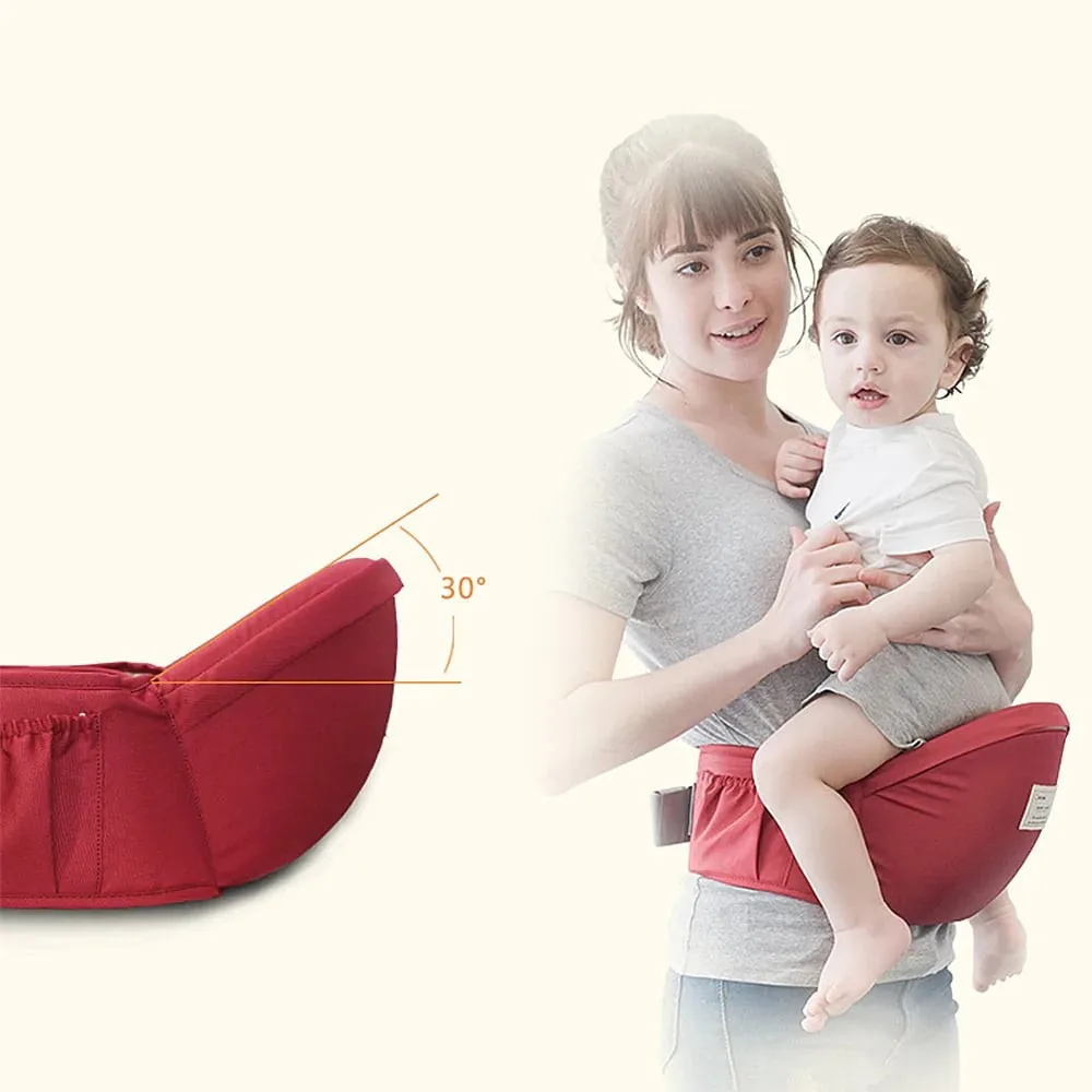 Baby Carrier Waist Stool Walkers Baby Toddler Waist Stool Seat Carrier 45 Degree Sling Hold Waist Belt Infant Hip Seat