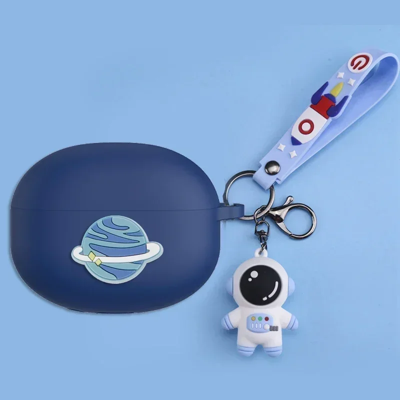 Bose علبة سماعات أذن مفتوحة للغاية ، كرتون ، خوخ ، أفوكادو ، حيوان لطيف ، غطاء سماعات أذن سيليكون بلوتوث