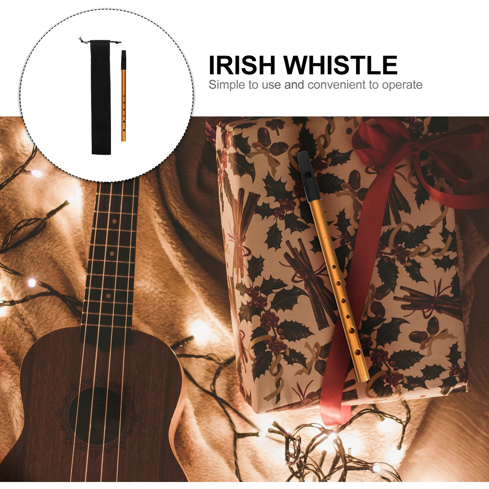 

Professional 6-Hole Clarinet Durable Student Practice Instrument Excellent Craftsmanship Comfortable Taste for Beginners