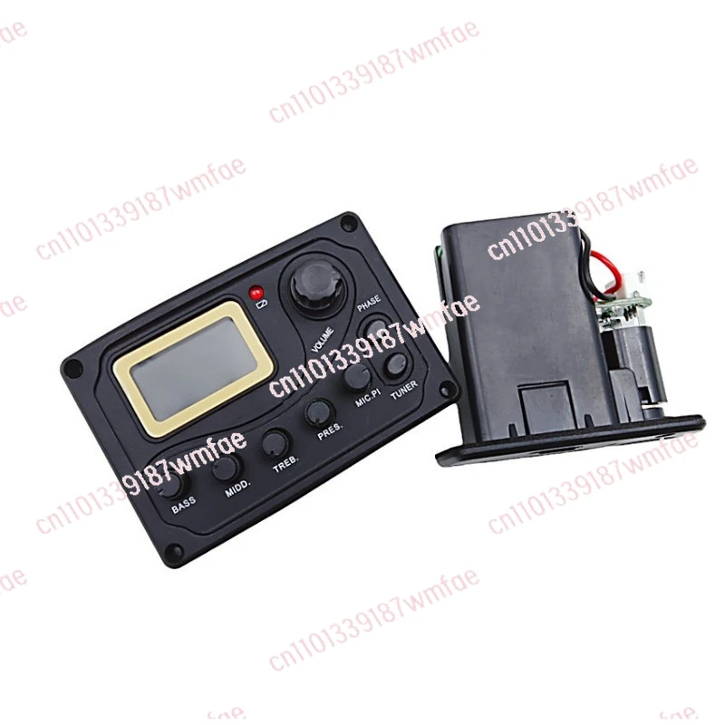 

Folk Acoustic Guitar Open Hole Pickup KLT-1 LC-5 EQ Equalizer with Tuning Pro Pickup