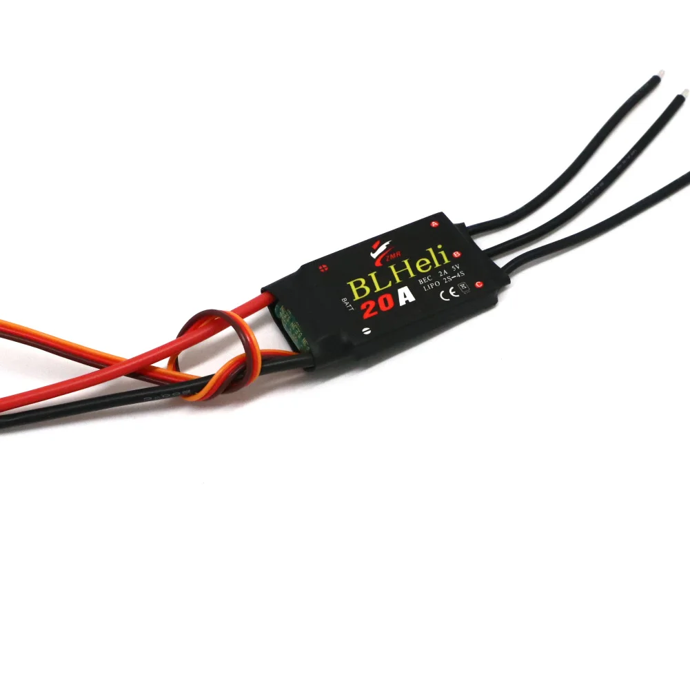 ESC blheli 12/20/30/40/50/60/80A ไร้แปรงถ่านพร้อม ubec สำหรับ Quadcopter โมเดลเครื่องบินเปิดตัวหลายแกนโดรนบังคับ FPV DIY