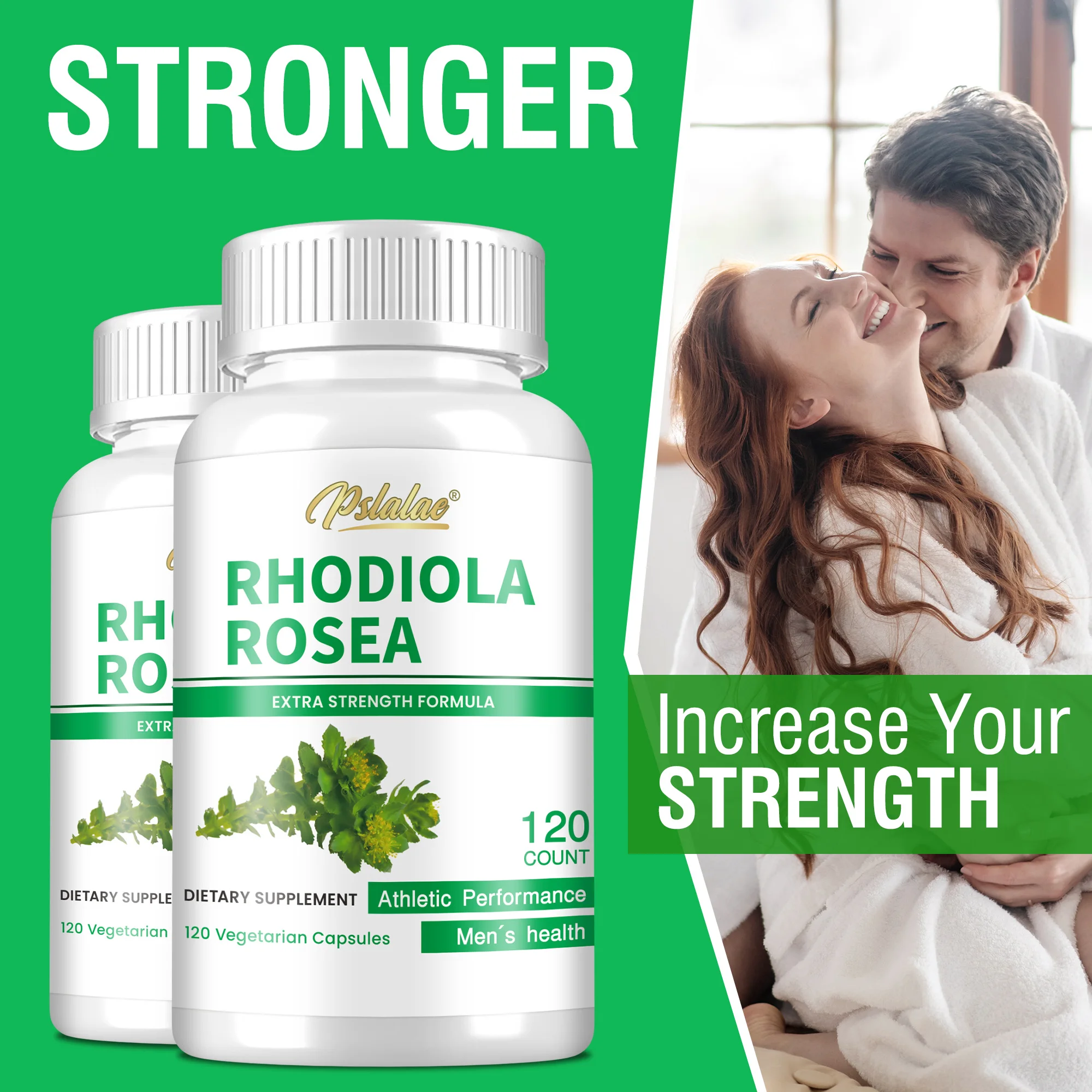 

Капсулы Rhodiola Rosea — улучшают силу суставов и костей, функцию здоровья мозга и памяти, без ГМО, без глютена