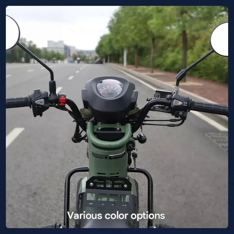 For Honda Cub CC110 Matte Anti-Corrosion Instrument Panel Extension Armrest Bracket Modified Multi-Position Expansion