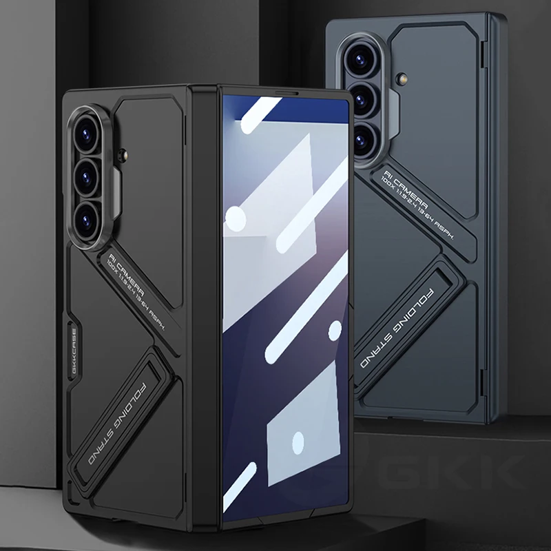Etui ochronne z magnetycznym zawiasem 360 do Samsung Galaxy Z Fold 7 Armor Screen Protector Stand Slim Cover do etui Galaxy Z Fold7 — zdjęcie produktu 6