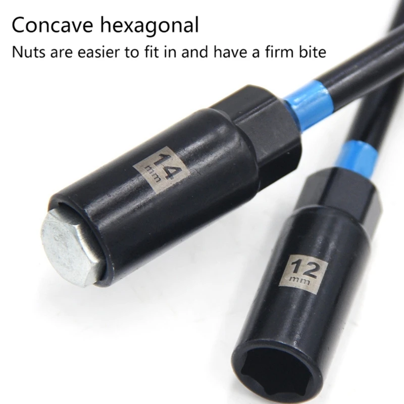 

5PEECES HEXAGOGAL TRIL DIRLE DIRLE ADAPTERS для дома DIY и профессионального использования в столярных и автострасах